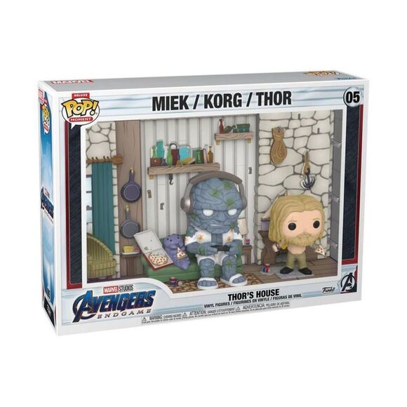 Funko - POP! Moments Deluxe: Endgame - Thors House Gray - Picture 1 of 3